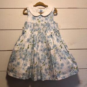 Vintage style smocked dress